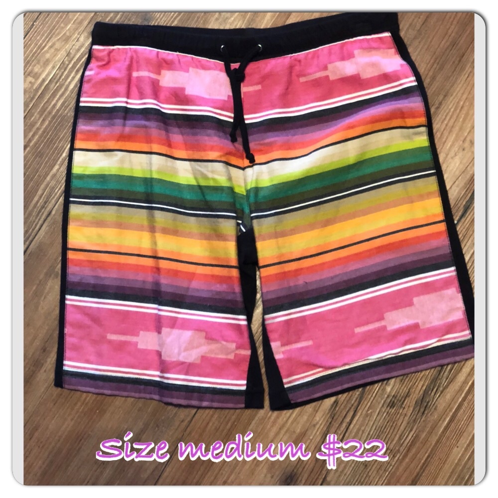 Serape shorts